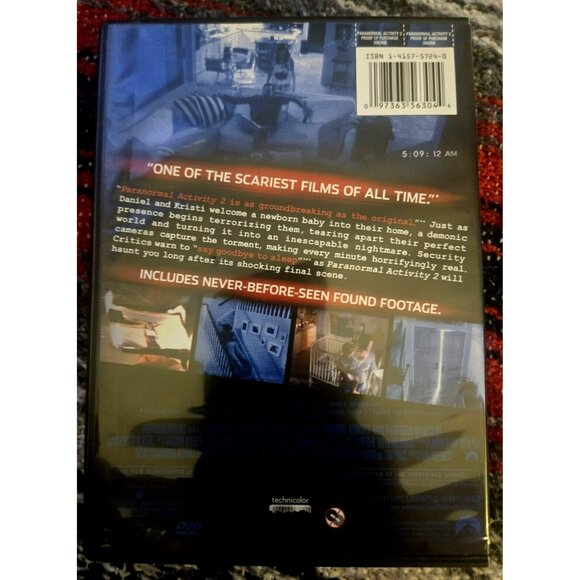 Paranormal Activity 2 Unrated Directors Cut DVD Horror Movie - Picture 2 of 2